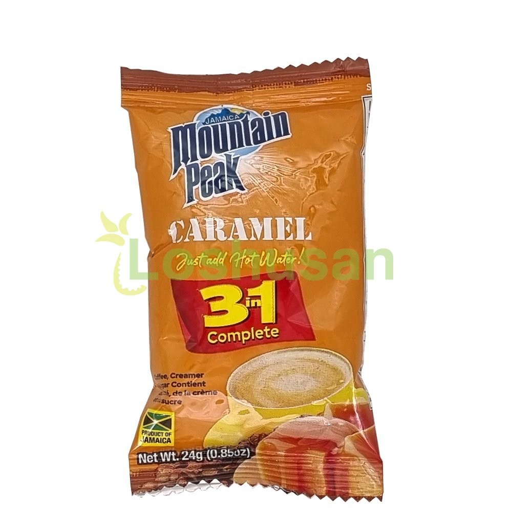 MT PEAK COFFEE 3IN1 CARAMEL 24g