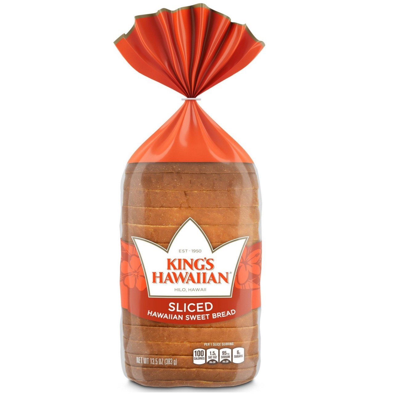 KINGS HAWAIIAN SWEET BREAD SLICED 13.5oz