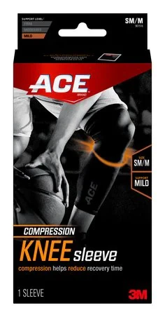 Ace Compression Knee Sleeve, 1 sleeve (Small/Medium)