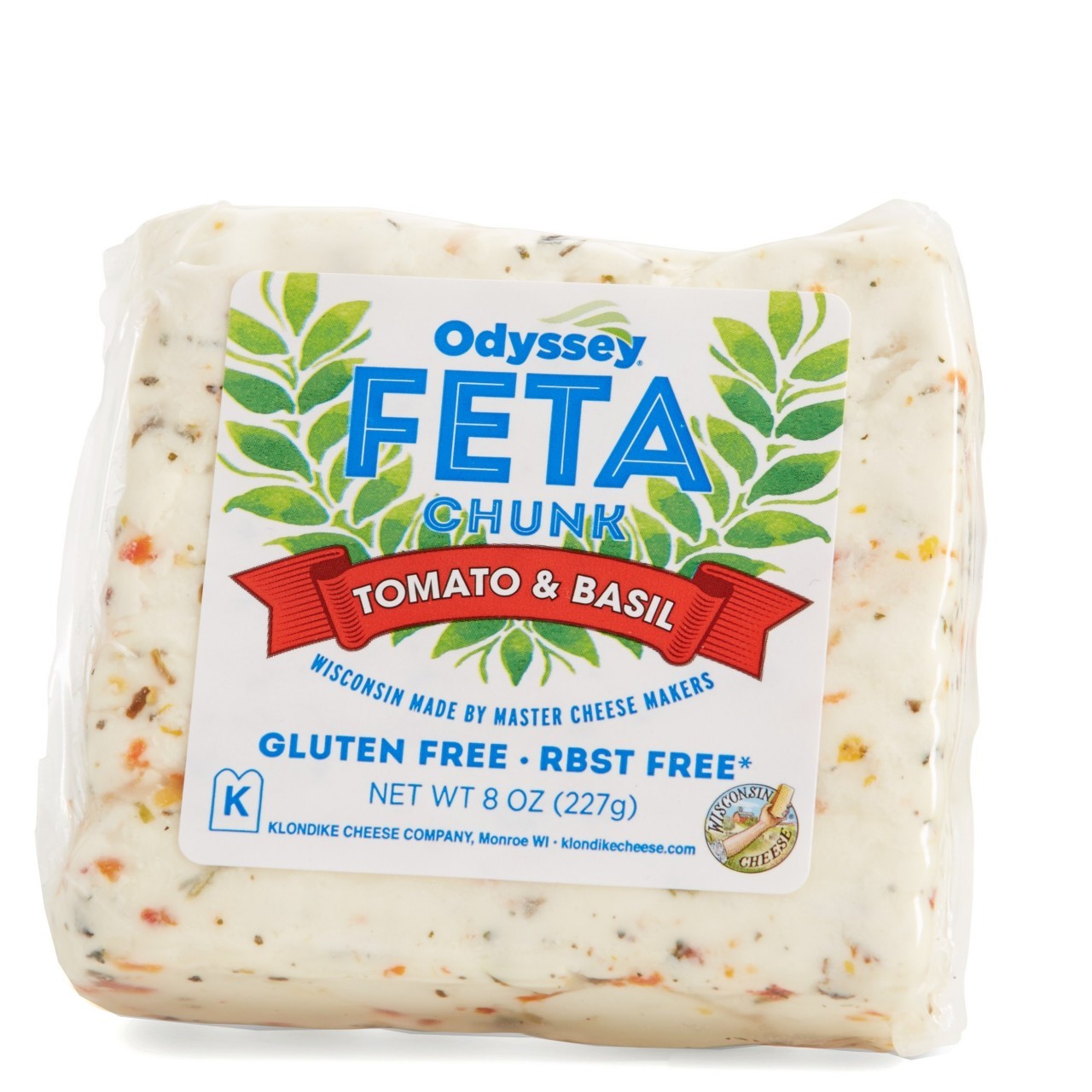 ODYSSEY FETA CHUNK TOMATO BASIL 8oz