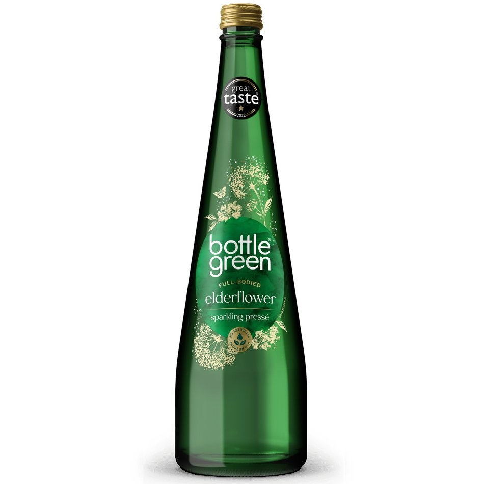 BOTTLE GREEN ELDERFLOWER WATER 750ml