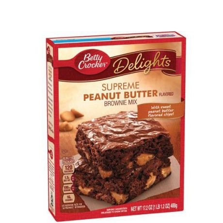 BETTY CRKR BROWNIE PEANUT BUTTER 488g