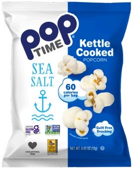 POP TIME KETTLE CORN SEA SALT 0.42oz
