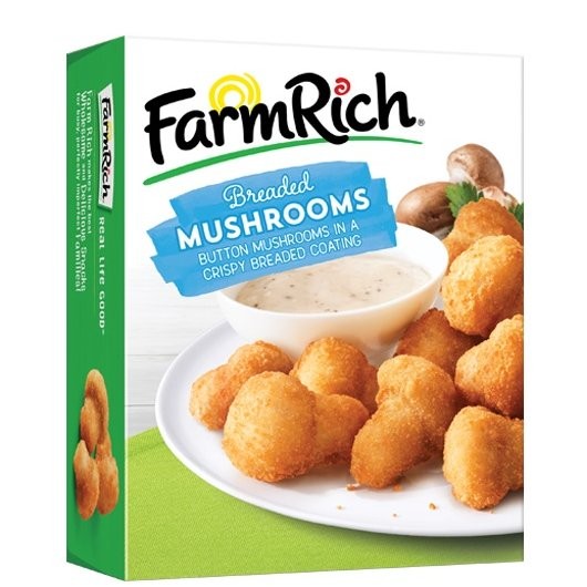 FARM RICH BREADED MUSHROOMS 18oz