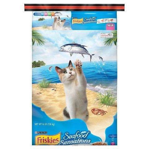 FRISKIES SEAFOOD SENSATIONS 16lb