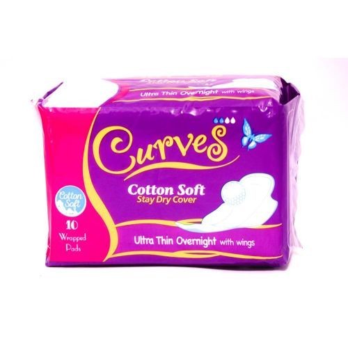 CURVES ULTRA THIN WITH WINGS 10’S