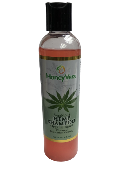 VeraMoist Hemp Shampoo By Honey Vera 8oz