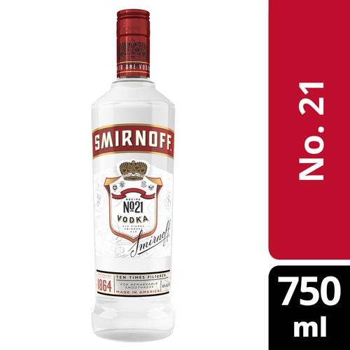 Smirnoff Red Label Distilled Cocktail Vodka Bottle 1 L