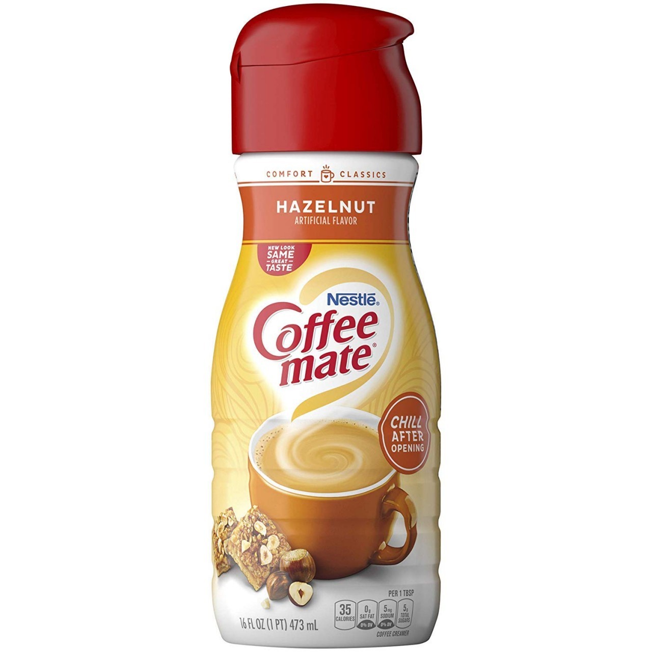 NESTLE COFFEE MATE HAZELNUT 16oz