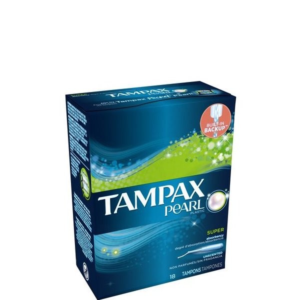 TAMPAX PEARL SUPER 18s