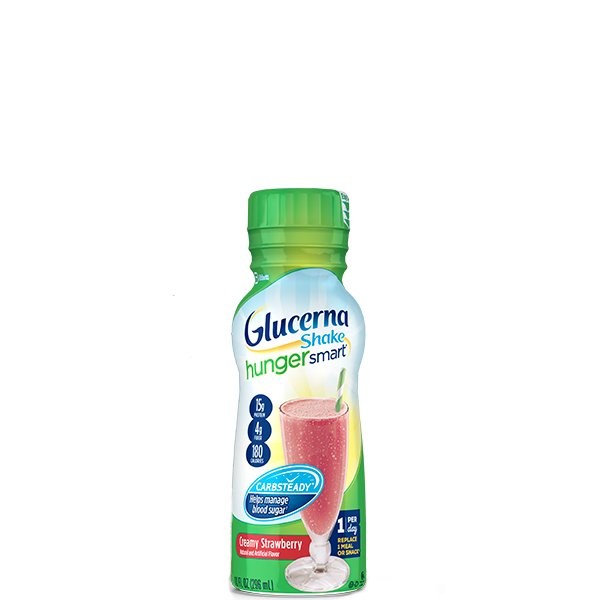 GLUCERNA H/SMART STRAWBERRY 10oz
