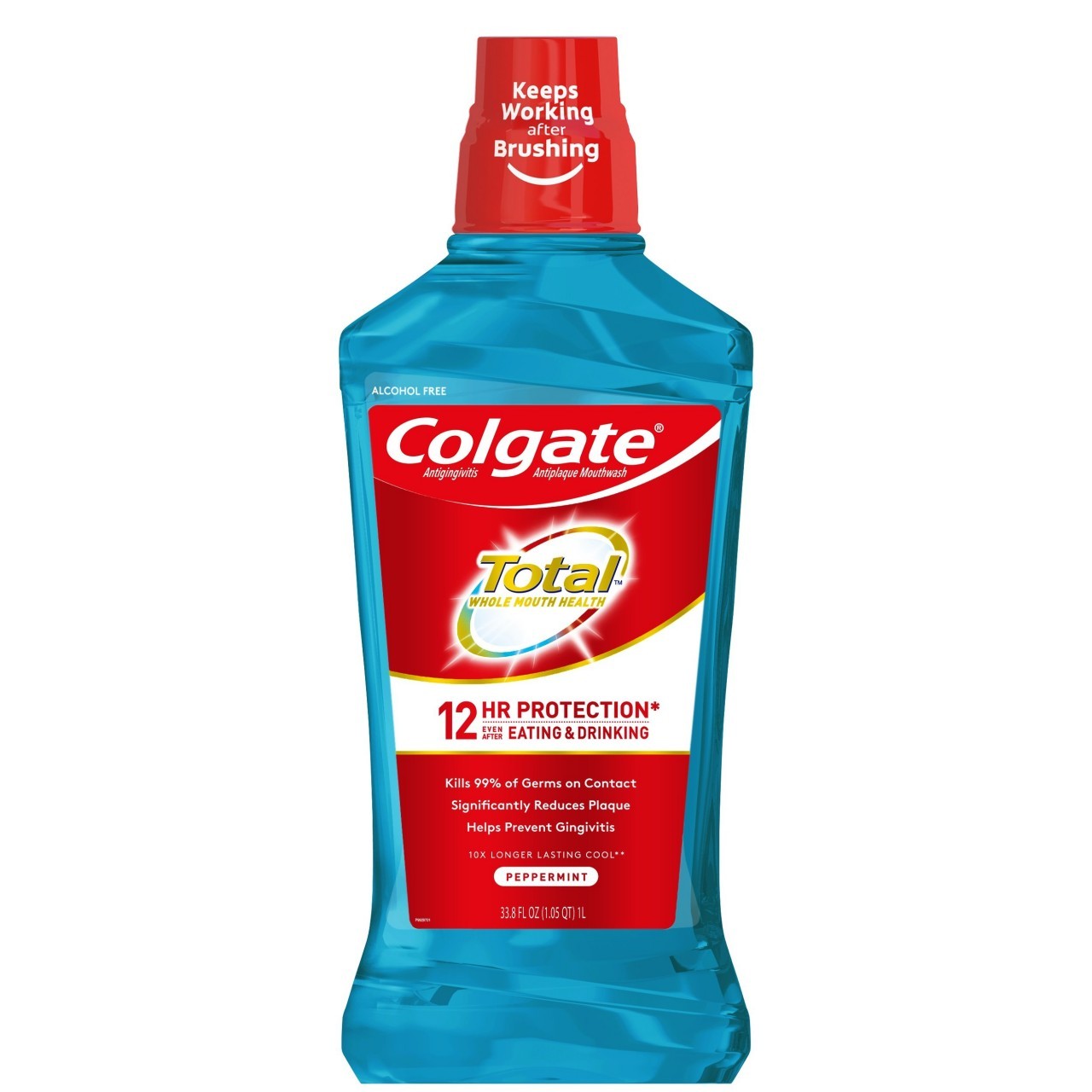 COLGATE MOUTHWASH PEPPERMINT 1L