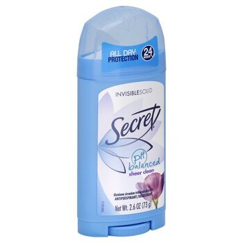 SECRET INV SLD SHEER CLEAN 2.6oz