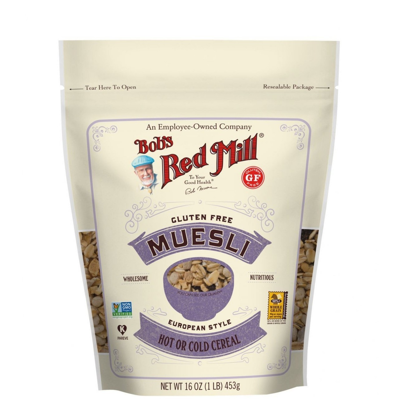 BOBS RED MILL CEREAL MUESLI GF 16oz