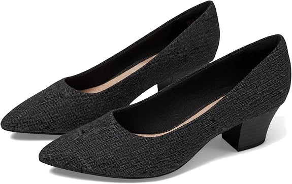 Clarks Womens Teresa Step (Black Tweed Combi)