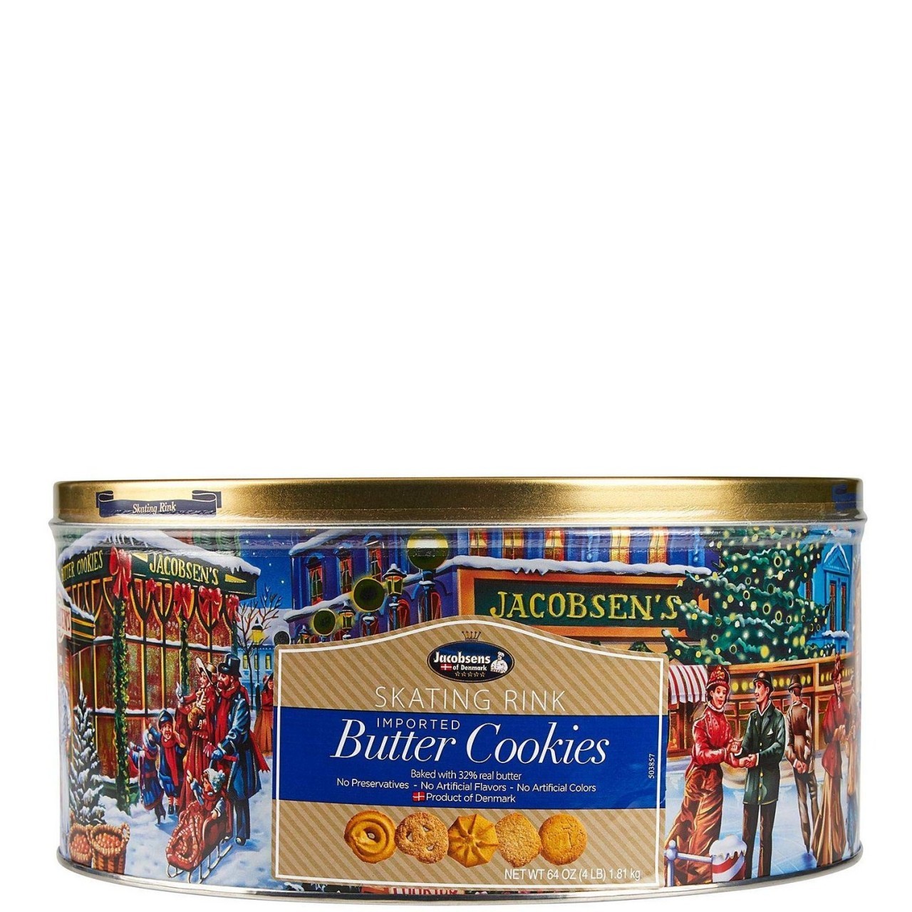 JACOBSEN DANISH BUTTER COOKIES 64oz