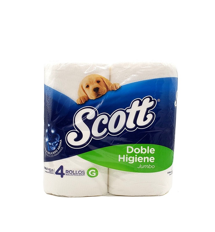 SCOTT PLUS JUMBO TISSUE 2PLY 290 SHT
