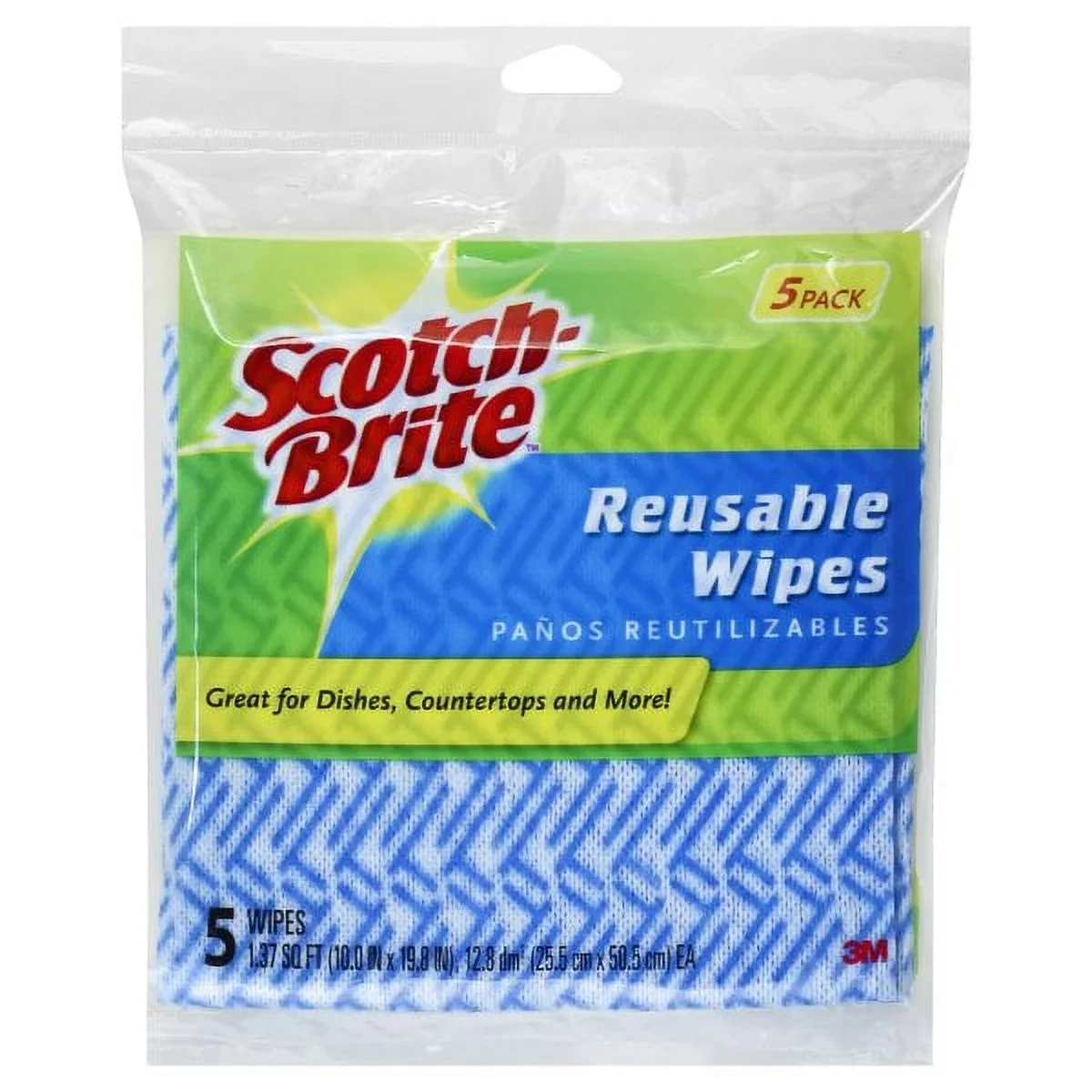 S/Brite Kitchen Wipes 5pk