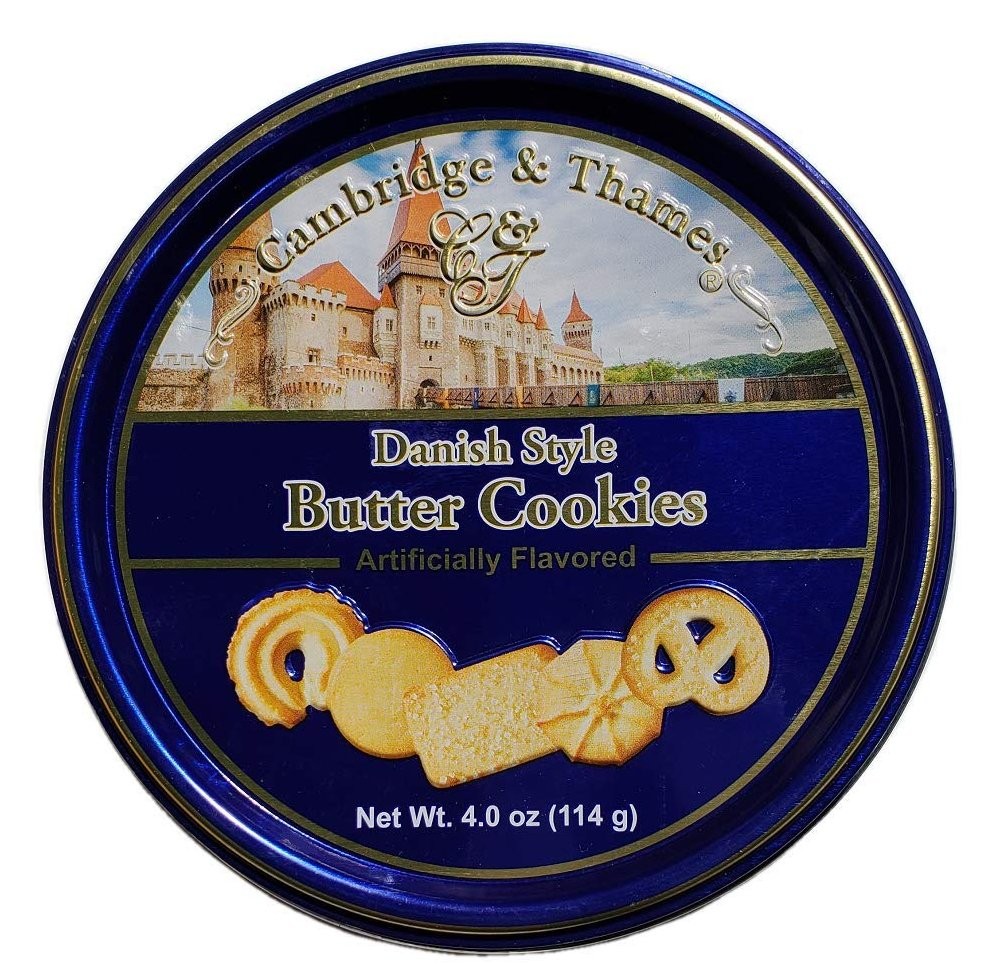 CAMBRIDGE DANISH BUTTER COOKIES 4oz
