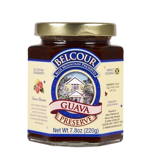 BELCOUR PRESERVES GUAVA 7oz