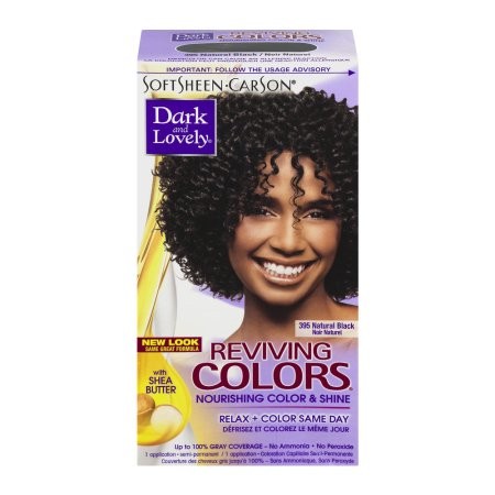 Dark & Lovely Reviving Colors, Natural Black #395
