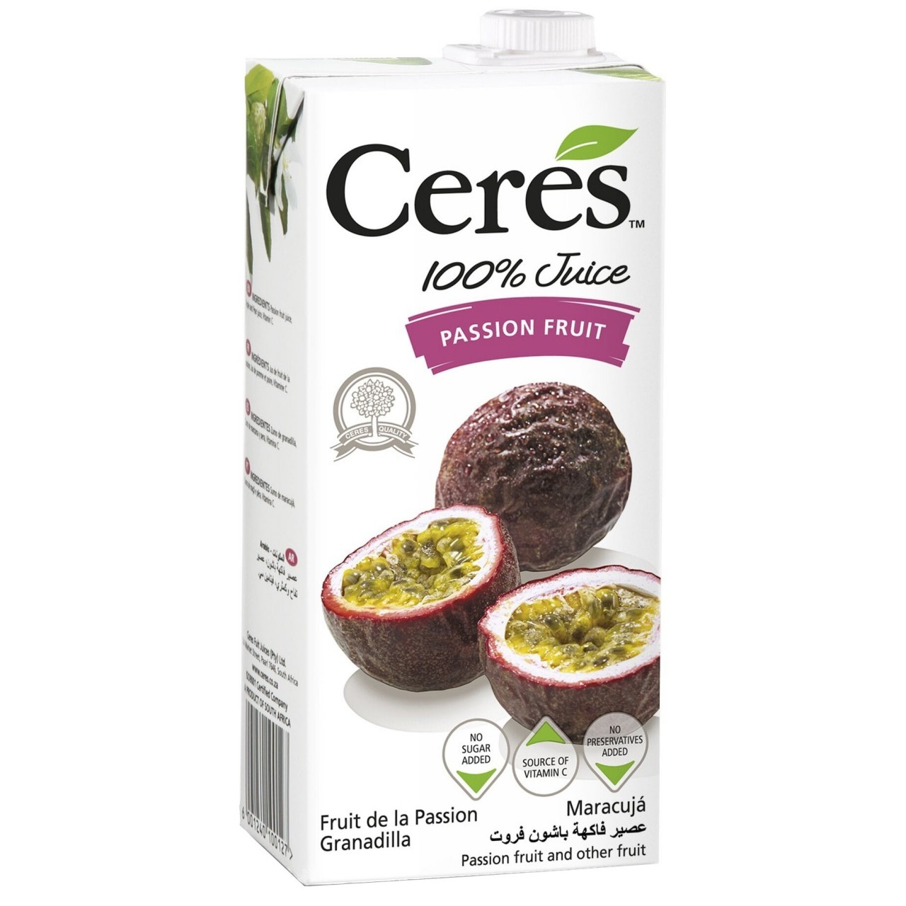 CERES PASSION FRUIT JUICE 1000ml
