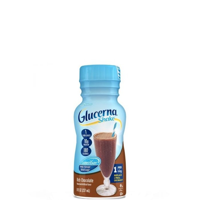 GLUCERNA SHAKE CHOCOLATE 8oz