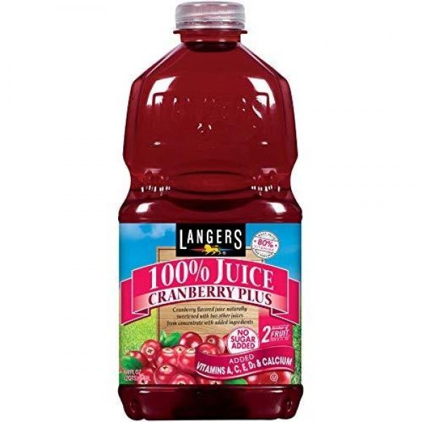 LANGERS CRANBERRY 100% 64oz