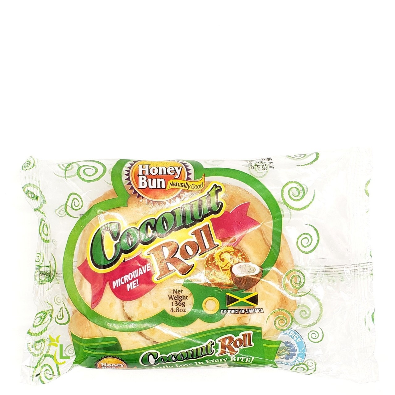 HONEY BUN COCONUT ROLL 136g