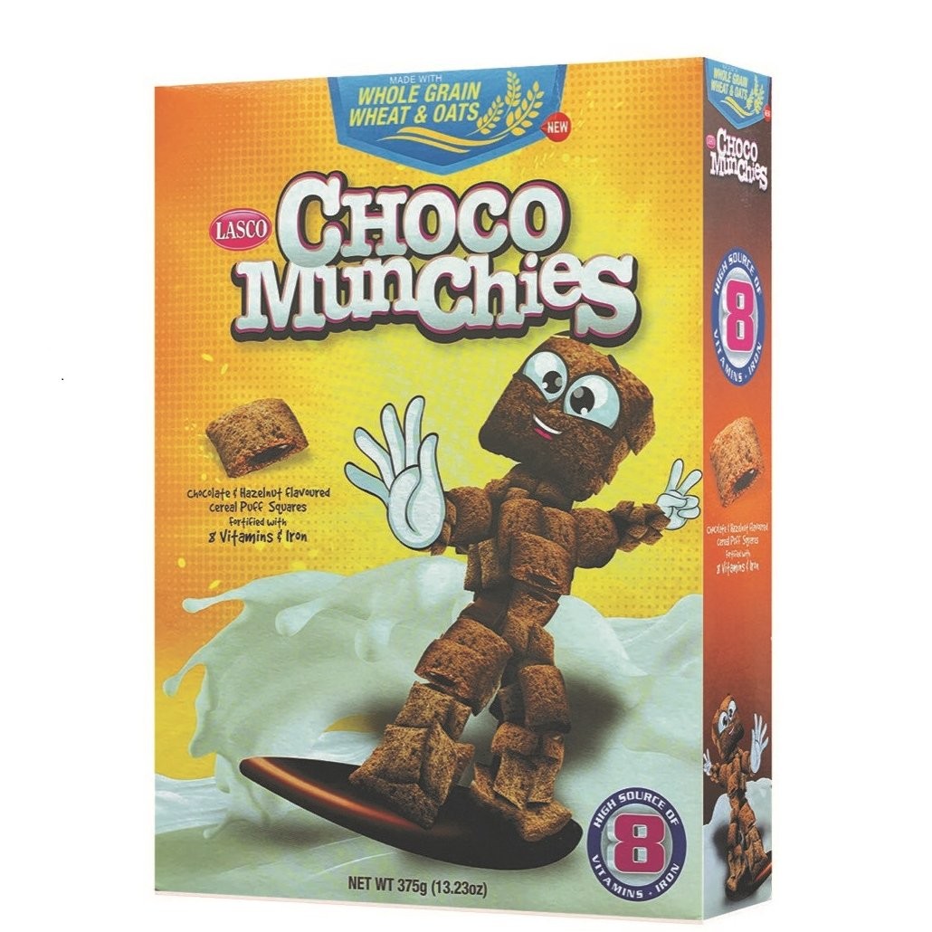 LASCO CHOC MUNCHIES 375g