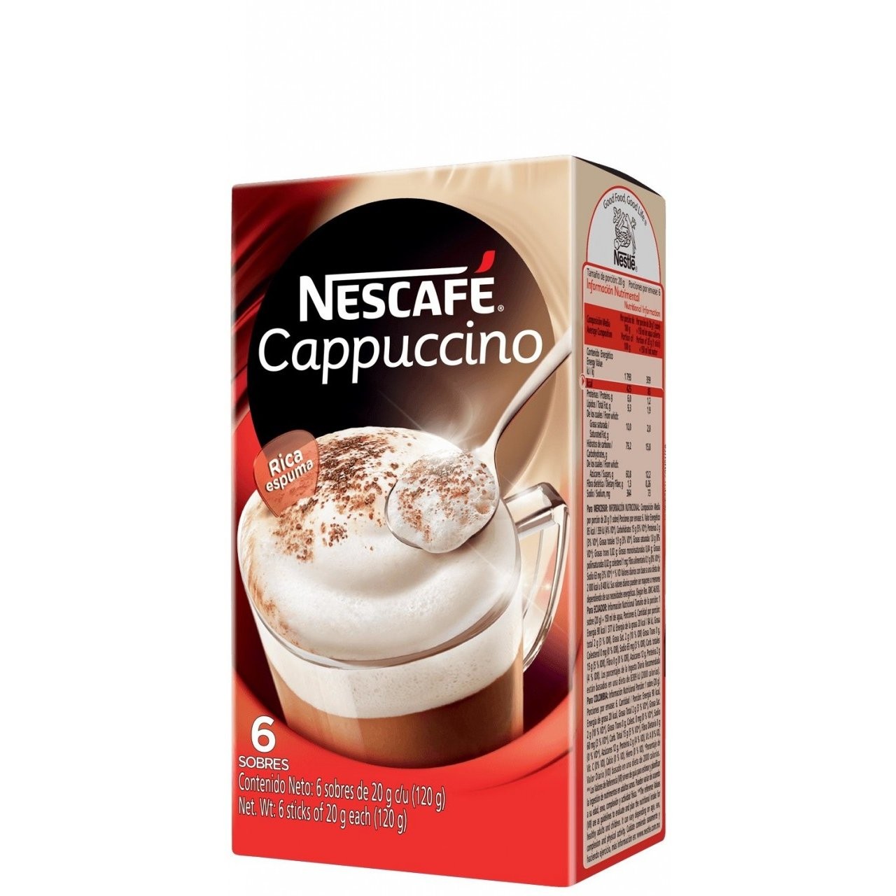 NESCAFE CAPPUCCINO 6x20g