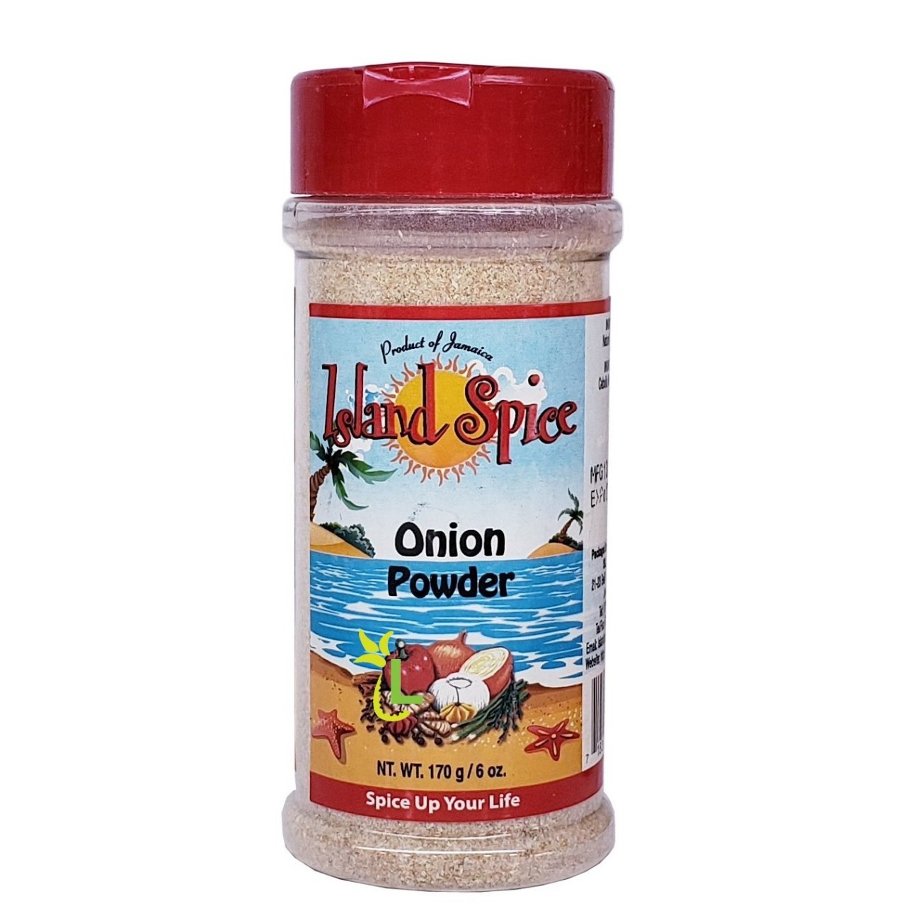 ISLAND SPICE ONION POWDER 6oz