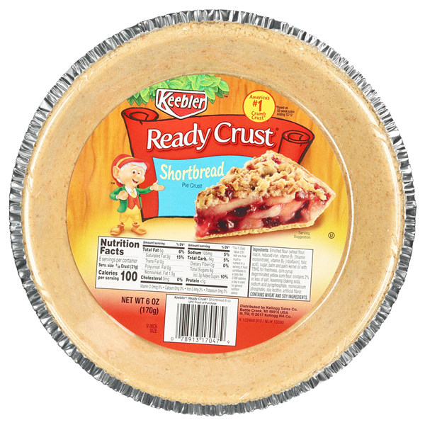 KEEBLER SHORTBREAD CRUST 170g