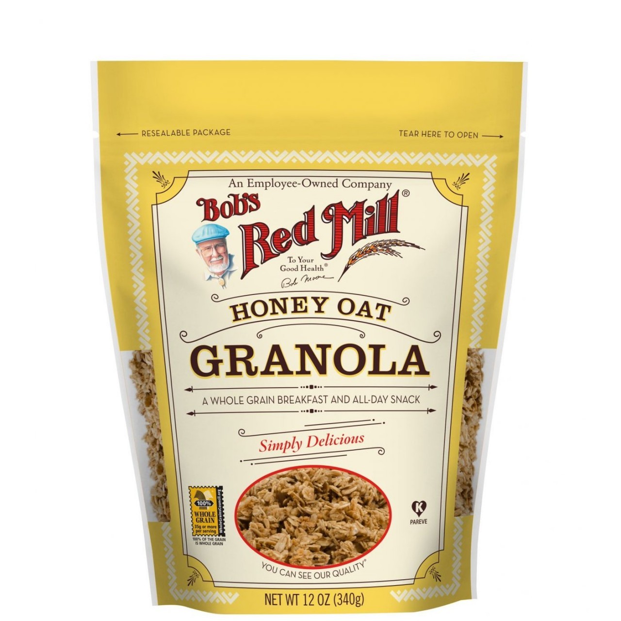 BOBS RED MILL GRANOLA HONEY OATS 12oz