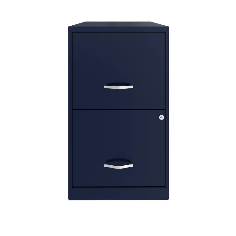 2-Drawer Vertical Filing Cabinet (Navy)