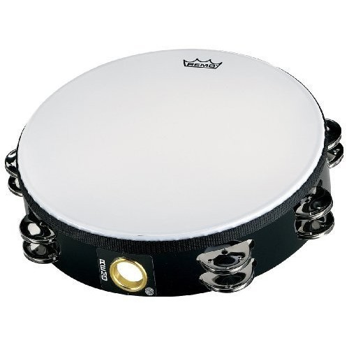 Remo TA5210-ML Economy Black Tambourine - 10"